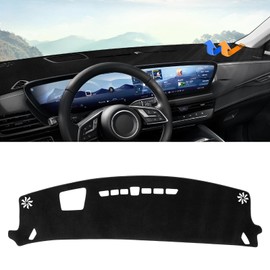 Autorder Dashboard Cover Mat for 2024 2025 Buick Envision Accessories Dash Cover Upgrade Velvet Dash Mat Sunshade Glare UV Rays Protector