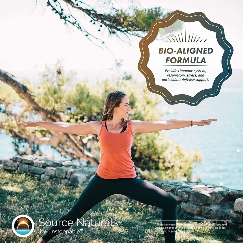 Source Naturals Wellness Formula Bio-Aligned Vitamins & Herbal Defense -