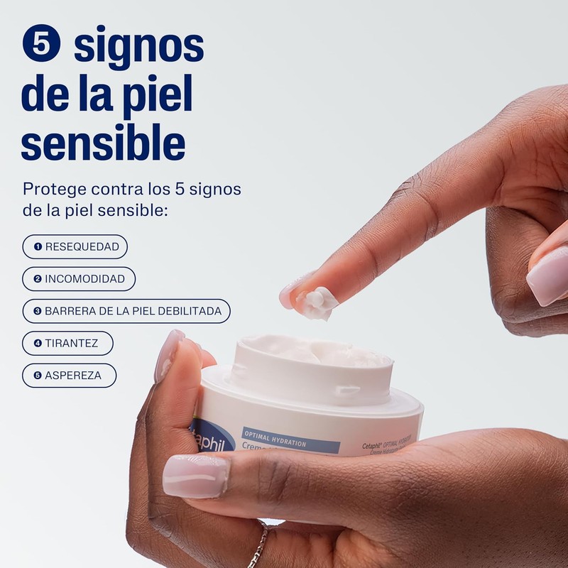 Cetaphil Optimal Hydration Crema de Día Facial Piel Sensible y