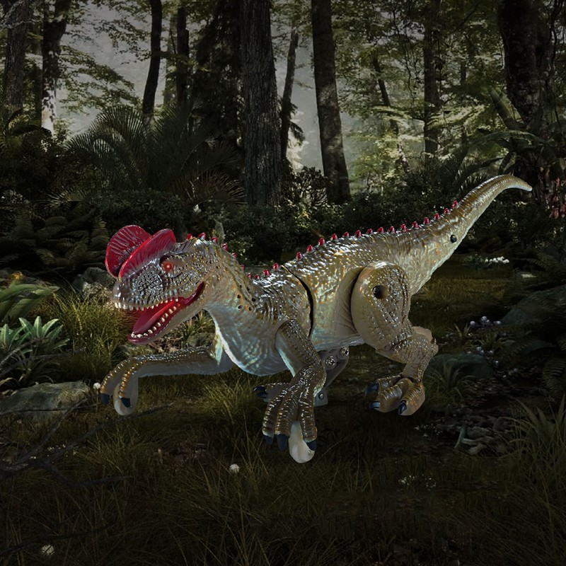 Remote Control Dinosaur Model 2.4G Realistic Walking Roaring Educational RC