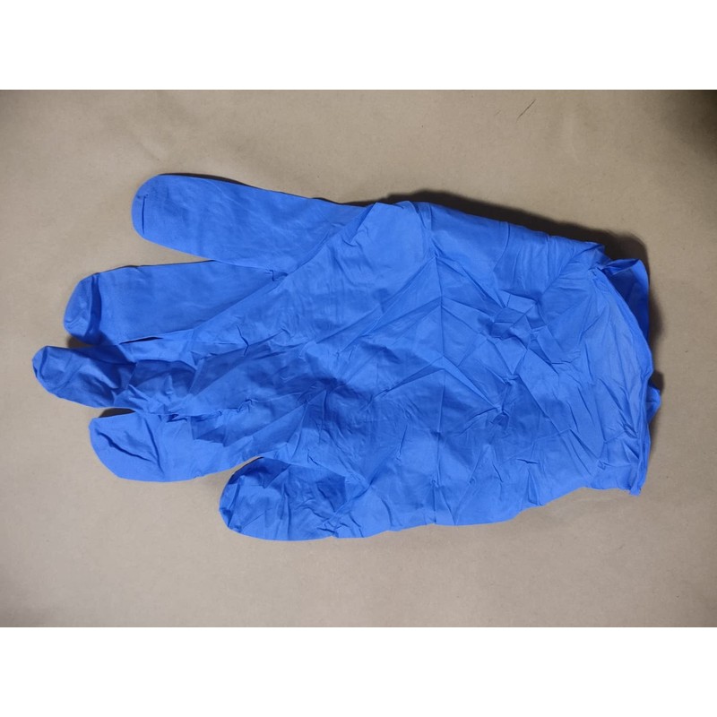 TOP HYGIENE DISPOSABLE POWDER FREE LATEX FREE BLUE MEDIUM NITRILE