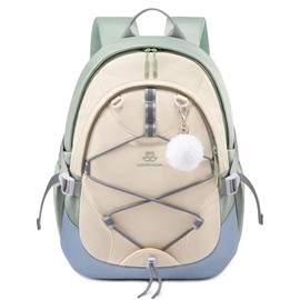 LOVEVOOK School Backpack for Teen Girls, Lightweight Bookbag with Reflective Strips Water Resistant Travel Bags Fits 15.6 inch Laptop