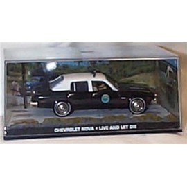 Universal Hobbies JAMES B0ND 007 liv'e and let die CHEVR0LET nova film scene car 1:43 scale diecast model