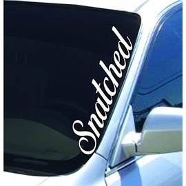 Dabbledown Snatched Version DD101 Lowrider Car Truck Window Windshield Lettering Decal Sticker Decals Stickers Drift Dub Lowered JDM Fresh Detailed Stance Fitment 4x4