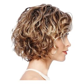 Cabello Corto Y Rizado For Mujeres, Cabello Rizado %lss