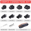 Zhushan JST Connector Kit with Open Barrel Crimper - 590PCS