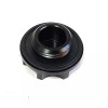 Unbranded BLACK ENGINE OIL CAP MUGEN SIVER FOR HONDA CIVIC