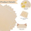 Checkered Greaseproof Paper Sheets, 100 Pack Checkered Greaseproof Paper Sheets,