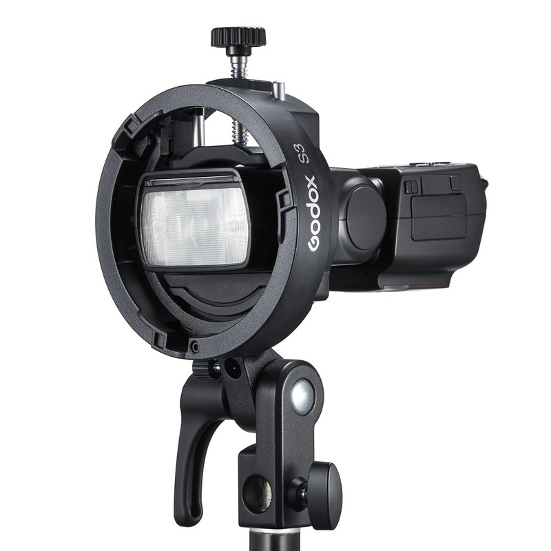 Godox S3 Speedlite Bracket with Bowens Mount for Godox V1pro