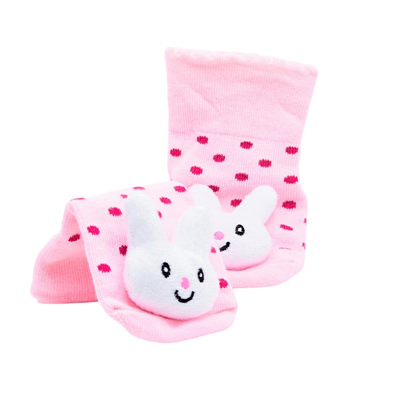 Calcetines Antiderrapentes para Bebés 1 Año - Estrellitas de Colores