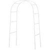 NStar Real Sized Metal Decoration Arch, White