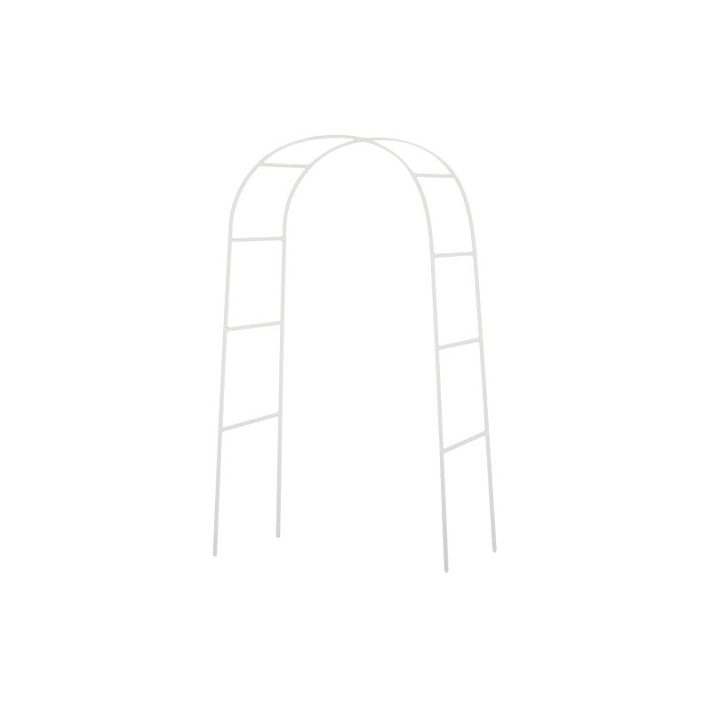 NStar Real Sized Metal Decoration Arch, White