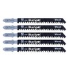 Blue Spot Tools 19006 5 Piece Wood Cutting Jigsaw Blades