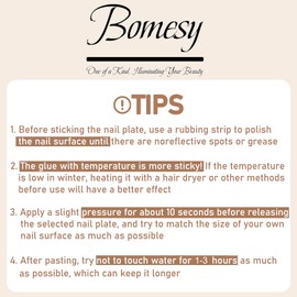 Bomesy Christmas Press on Nails Short Almond Glue on Nails Red French Candy Stripes Silver Glitter Cute Fake Nails for Women Acrylic Stick on Nails Faux Ongles a Coller in 12 Sizes - 24 Nails Kit