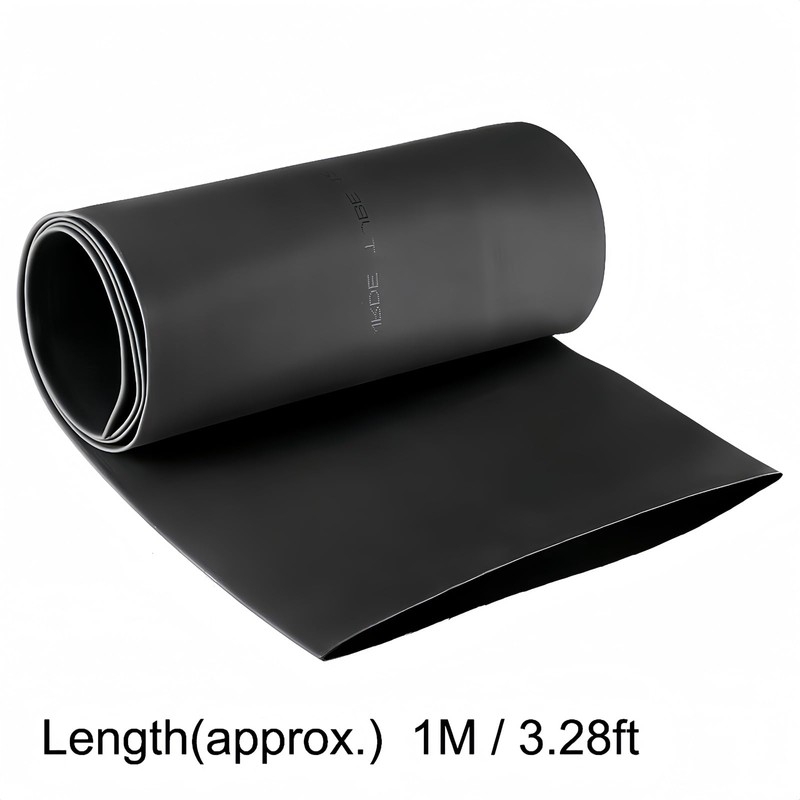 BOXONLY 120mm Dia 191mm Flat Width EVA Heat Shrink Tubing