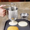 Norpro 18/10 Stainless Steel Jumbo 4 Cup Pancake Waffle Batter