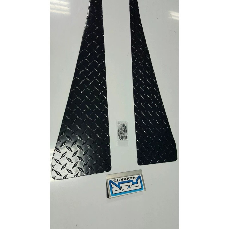 PBR PRODUCTS Fits Jeep Wrangler TJ Black Diamond Plate Fender