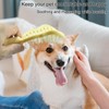 Zorrasxy Dog Brush, Easy to Hold Ergonomic Handle Dog Brush