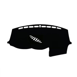 VAFMOLEI Dashboard Dash Cover Mat for Ford Focus with Stereo 2012 2013 2014 2015 2016 2017 2018 Polyester Custom Fit Fo-rd Focus Dash Cover (Focus 2012-2018 with Speaker Hole, Black)