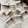 DIY Hairpin Making Materials & Hair Accessory Supplies cd50 Dark Brown-Hollow Oval 200ea
