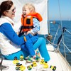 Motionchic 36 Pcs Cruise Ships Rubber Ducks Bulk with Sunglasses
