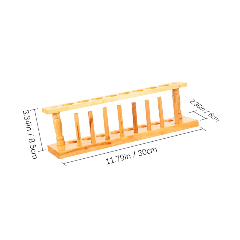CHILDWEET 2pcs Test Tube Rack Test Tube Stand System Test