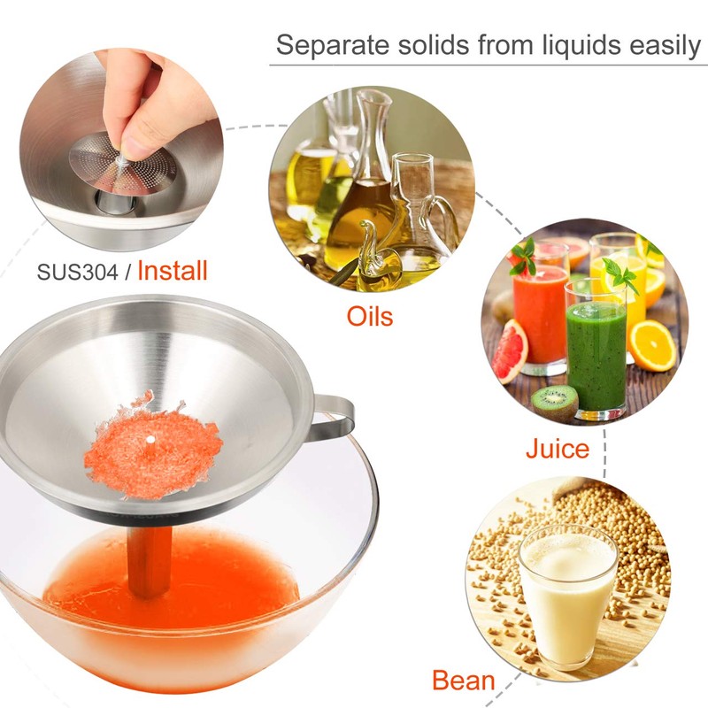 Hausprofi Stainless Steel Funnel