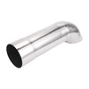 X AUTOHAUX 2.5" ID Inlet Turn Down Exhaust Tip 12"