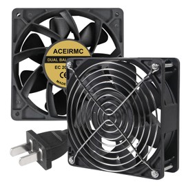 2pcs EC Case Fan 120mm x 38mm Ball Bearing AC 110V 115V 120V 220V 240V Brushless Cooling Fan