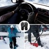Guantes para Frio, EASYTAO Guantes Gruesos Nieve Impermeables a Prueba