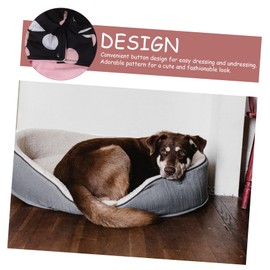 CIYODO Pet Warm Clothing Dog Warm Jacket Windproof Dog Vest Easy to Pet Coat for Daily Wear