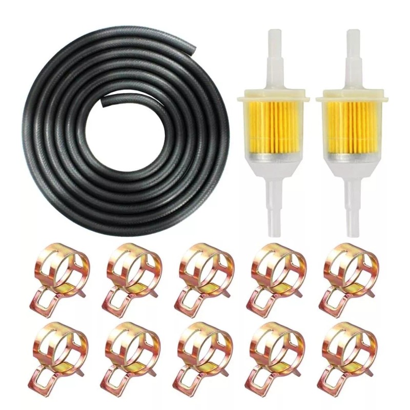 IZOKEE 1/4" Inch ID Fuel Line Set - 2 Meter