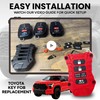 for Toyota Key Fob Case - Heavy-Duty Protective Shell -