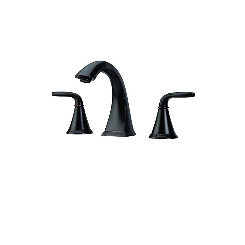 Pfister Pasadena Bathroom Sink Faucet, 8-Inch Widespread, 2-Handle, 3-Hole, Tuscan