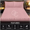 GC GAVENO CAVAILIA Teddy Fleece Plain King Size Fitted Sheets,