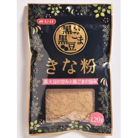 Mitake Black Sesame Soy Flour, 4.2 oz (120 g) x 6 Packs