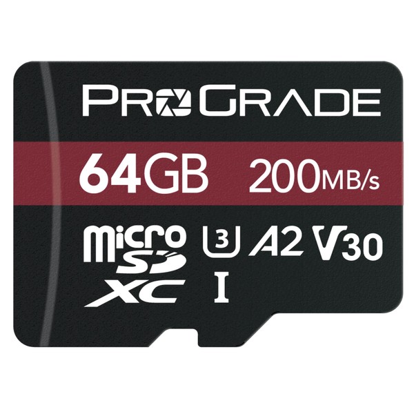 ProGrade Digital microSD Memory Card - V30 microSD Card for