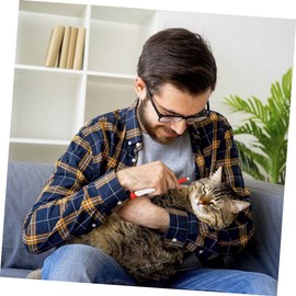 GANAZONO 2Pcs Pet Removal Clamps Portable Cat Hair for Easy Grooming Durable Pet Supplies for Flea Removal Present for Pet Owners