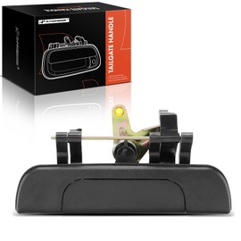 A-Premium - Textured Black Tailgate Handle Liftgate Latch Handle - Compatible with Toyota Tacoma 1995-2004 Pickup - Replace# TO1915102, 6909035010, 69090-35010