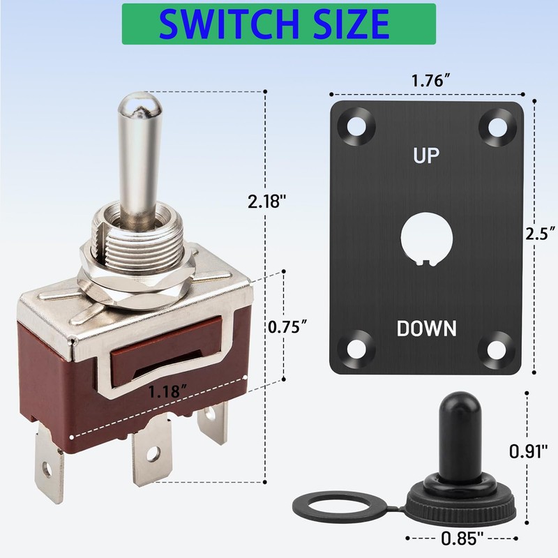AMAKE DC12 V Forward/Reverse Relay Module,Linear Actuator Forward/Reverse Relay Module,with