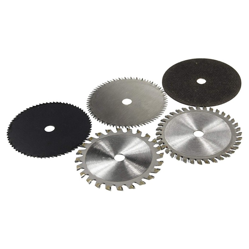 Tuperoymse 5-Piece Set of Carbide Cutting Blade Small Circular Saw