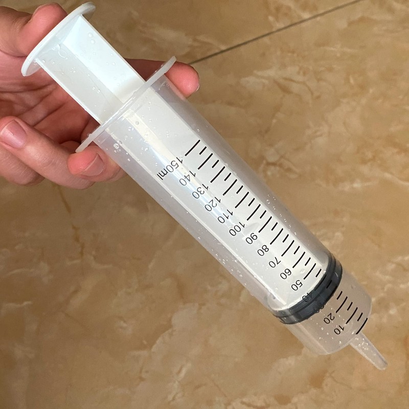 2 Pack 150ml Large Syringes Big Syringes, Large Garden Syringe