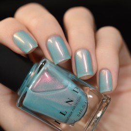 ILNP Valentina - Milky Teal Sheer Shimmer Nail Polish