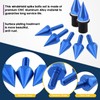 Swpeet 15Pcs Windshield Screws Aluminum Spike Motorcycle Windscreen Bolts Kit,