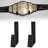 Wrestling Belt Wall Display Holder Compatible with WWE Belts, Wooden