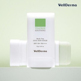[Wellderm] Tea Tree Soothing Herb Tox Cica Sunstick SPF50+ PA++++