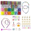 Vytung 1600pcs Letter Beads Alphabet Beads Pony Beads Bracelets Jewelry