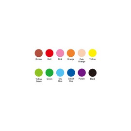 Colors-in-Motion Twist-up Set Crayons (12 Colors)