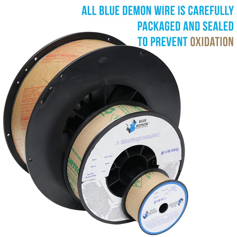 Blue Demon E71T-11 X .030 X 2LB Spool gasless flux