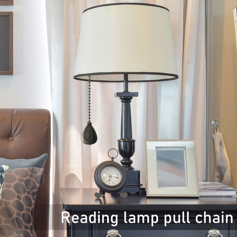 Patelai 4 Pieces Ceiling Fan Pull Chain Extender Ornament 12